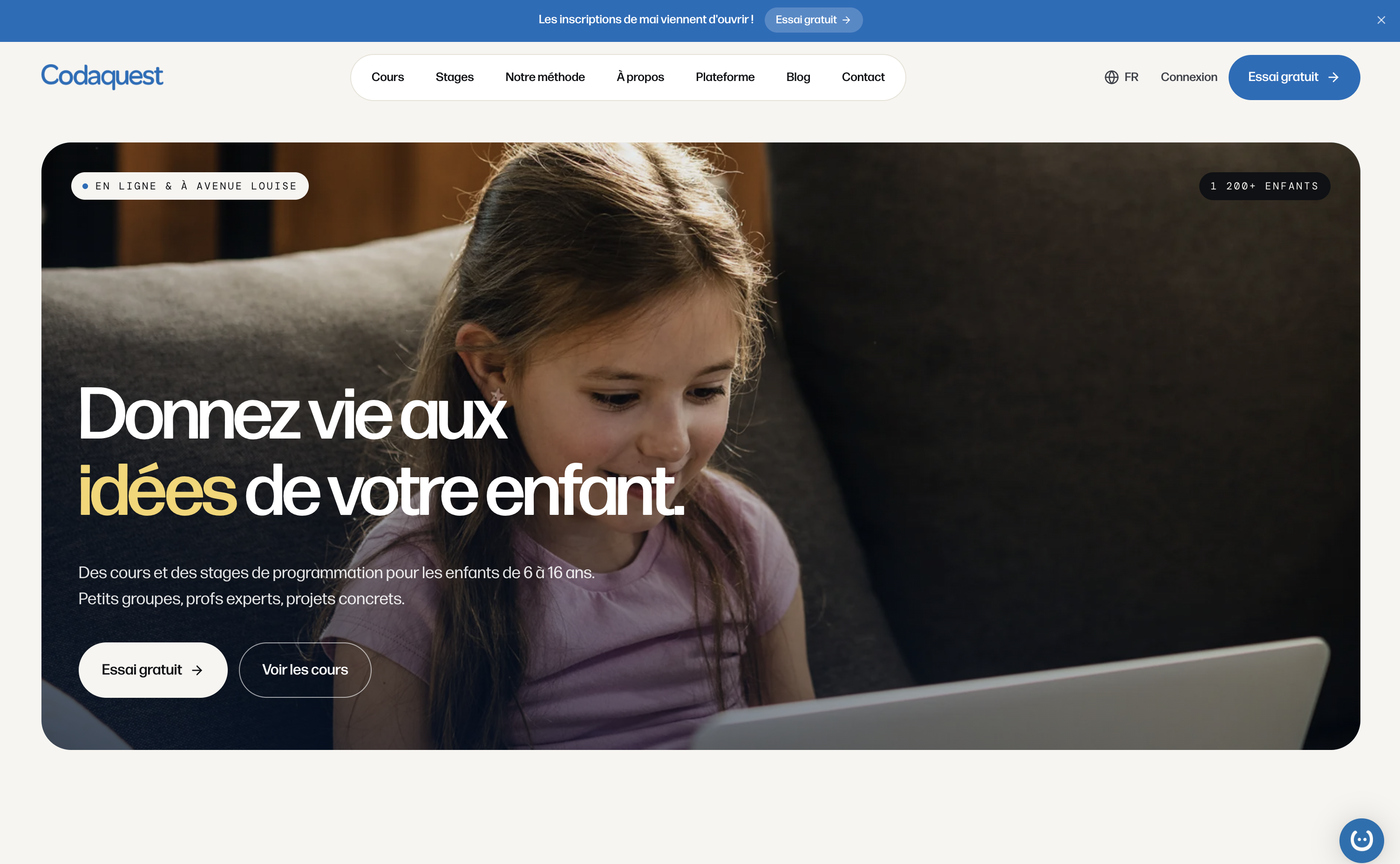 Codaquest — site marketing